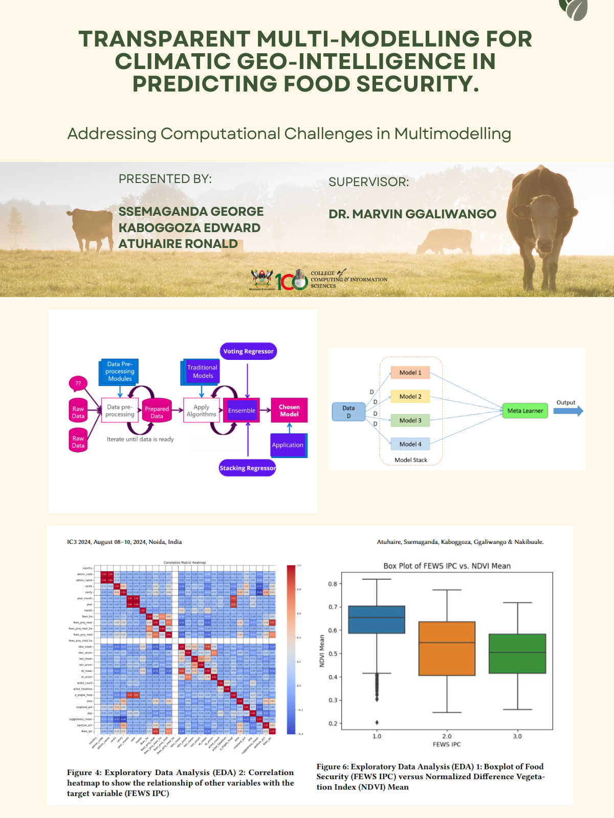 Transparent Multi-modelling for Climatic Geo-intelligence in Predicting Food Security Poster