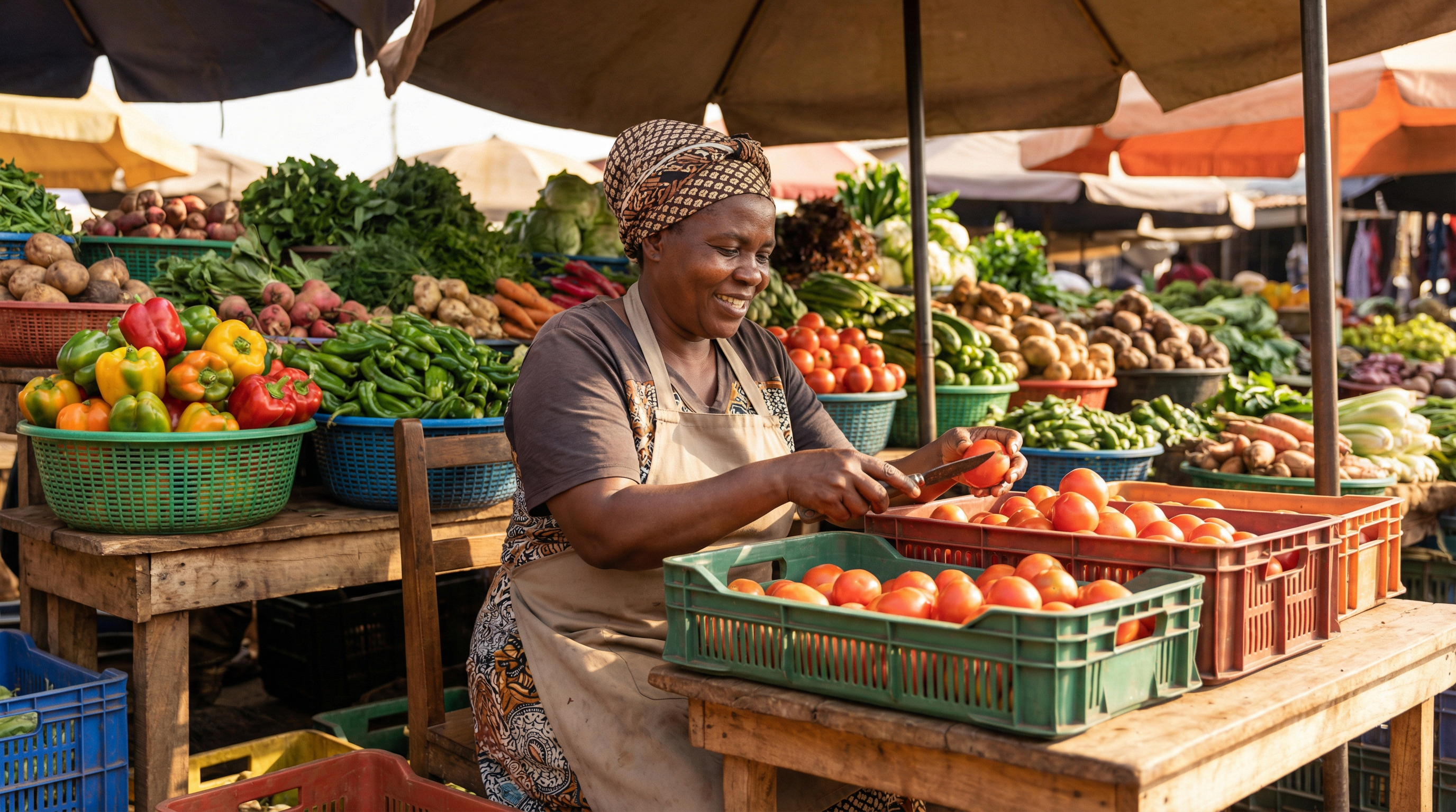 Sorting and Grading Tomatoes